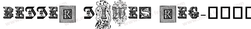 better times reg字体转换